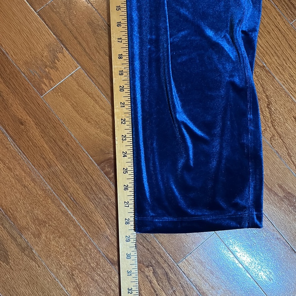 Velour Petite PM sport knit elastic waist high rise - Picture 7 of 8